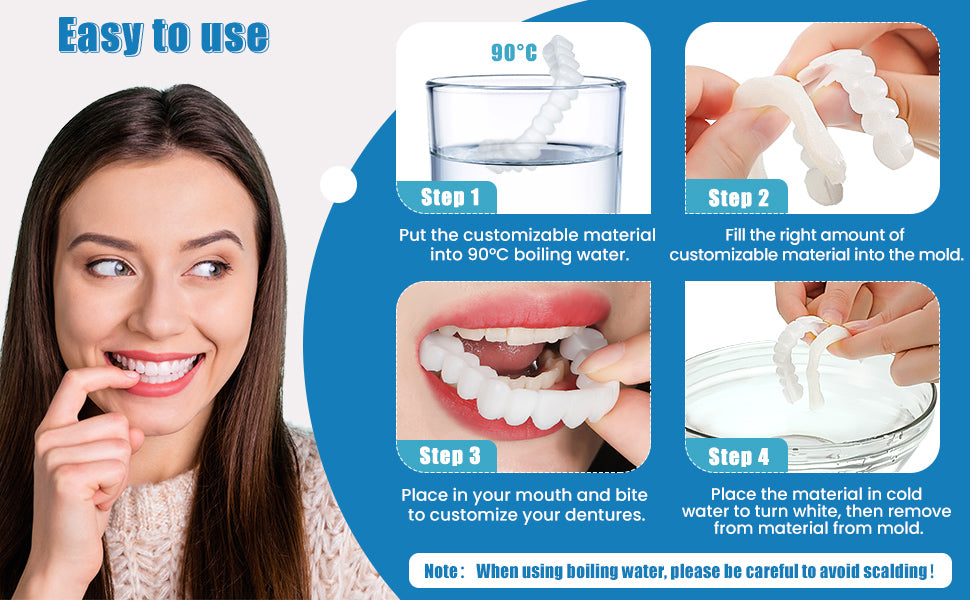 Snap on Smile Teeth Whitening veneers (Perfect Smile)