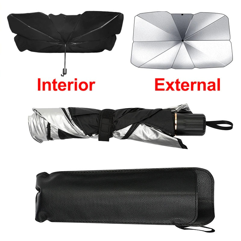 Universal Car Windshield Sun Shade Umbrella Protector