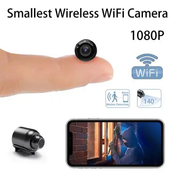 Mini WiFi Camera HD 1080P Night Vision Motion Detection Video Camera