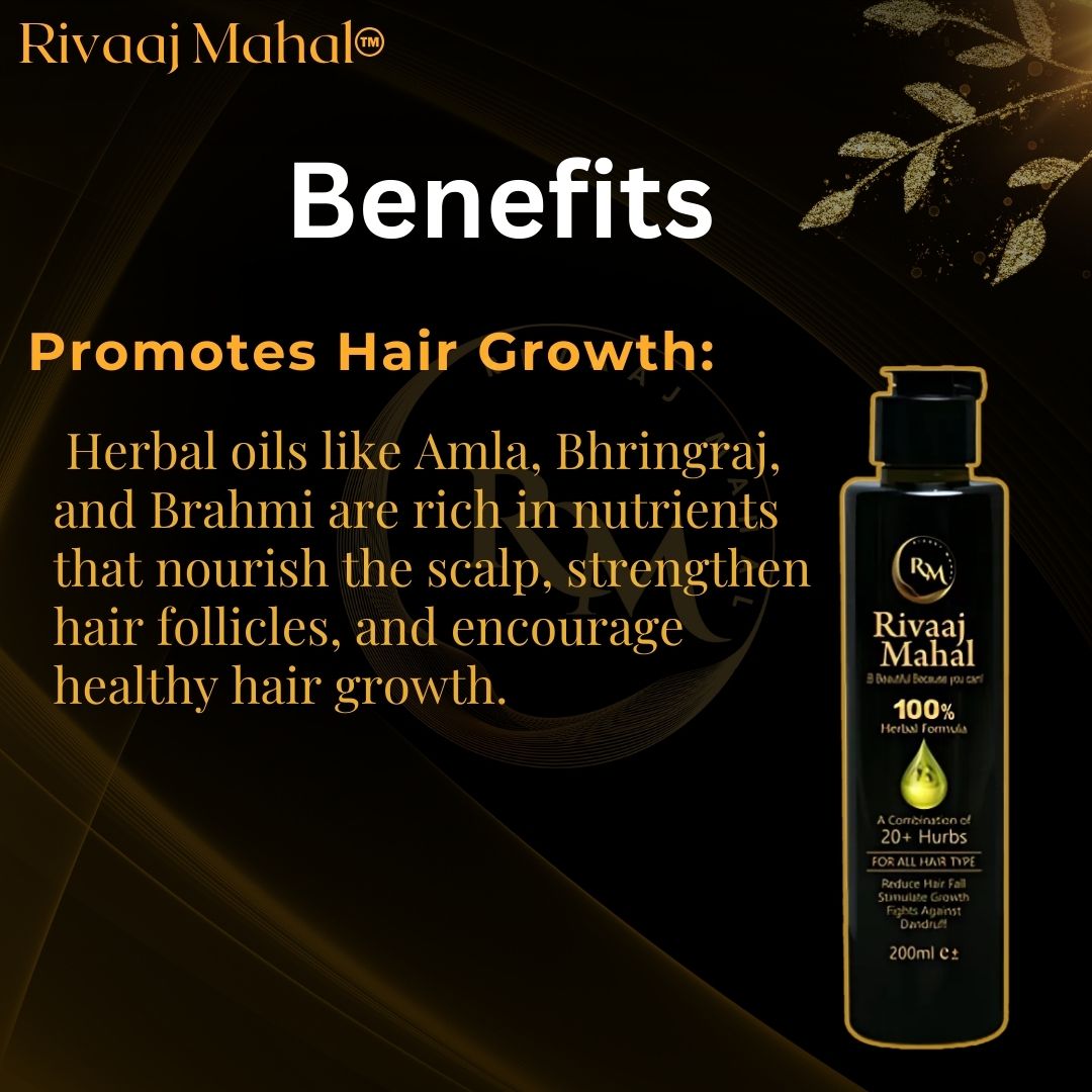 Rivaaj Mahal Hair Oil/ Kushta hair oil - For Mans & Women's